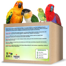 Congo® High Calcium Block for Birds | Bird Food and Supplement | Easy to Digestive for Finch, Budgies, Lovebirds, Cockatiels, Conure and Other Birds. (Pack of 4-200 gm)