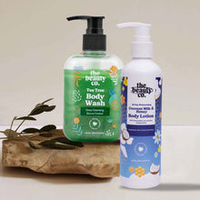 Winter Body Essential (Tea Tree body wash + Lotion +Strawberry Scrub)